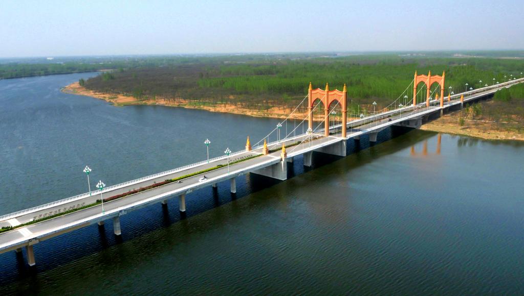 主題：臨沂經濟技術開發區沭河大橋 日期：2019-05-21